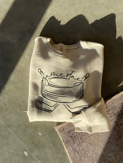 hockey gameday sweatshirt