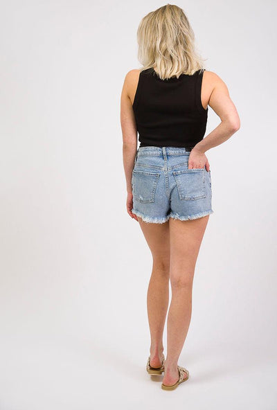 kut jane denim shorts