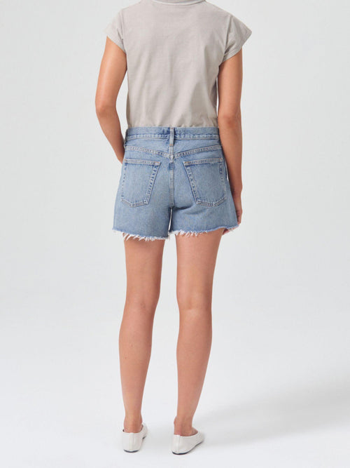 AGOLDE-AGOLDE Wheel Parker Long Shorts - Leela and Lavender