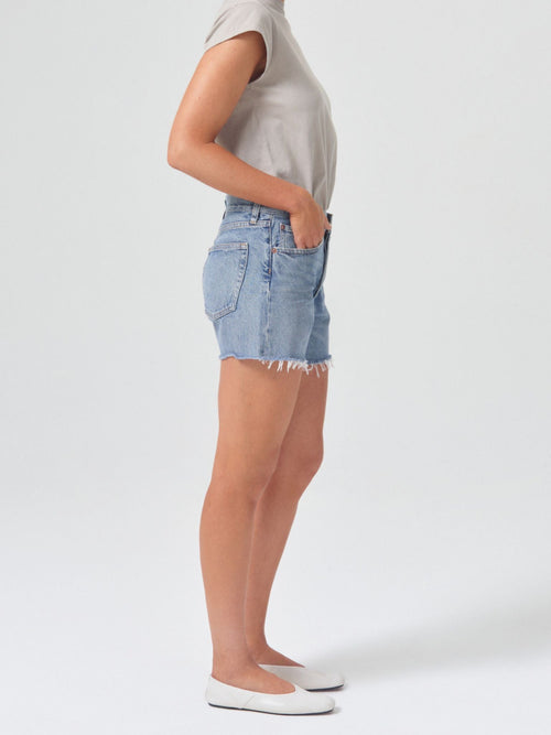 AGOLDE-AGOLDE Wheel Parker Long Shorts - Leela and Lavender