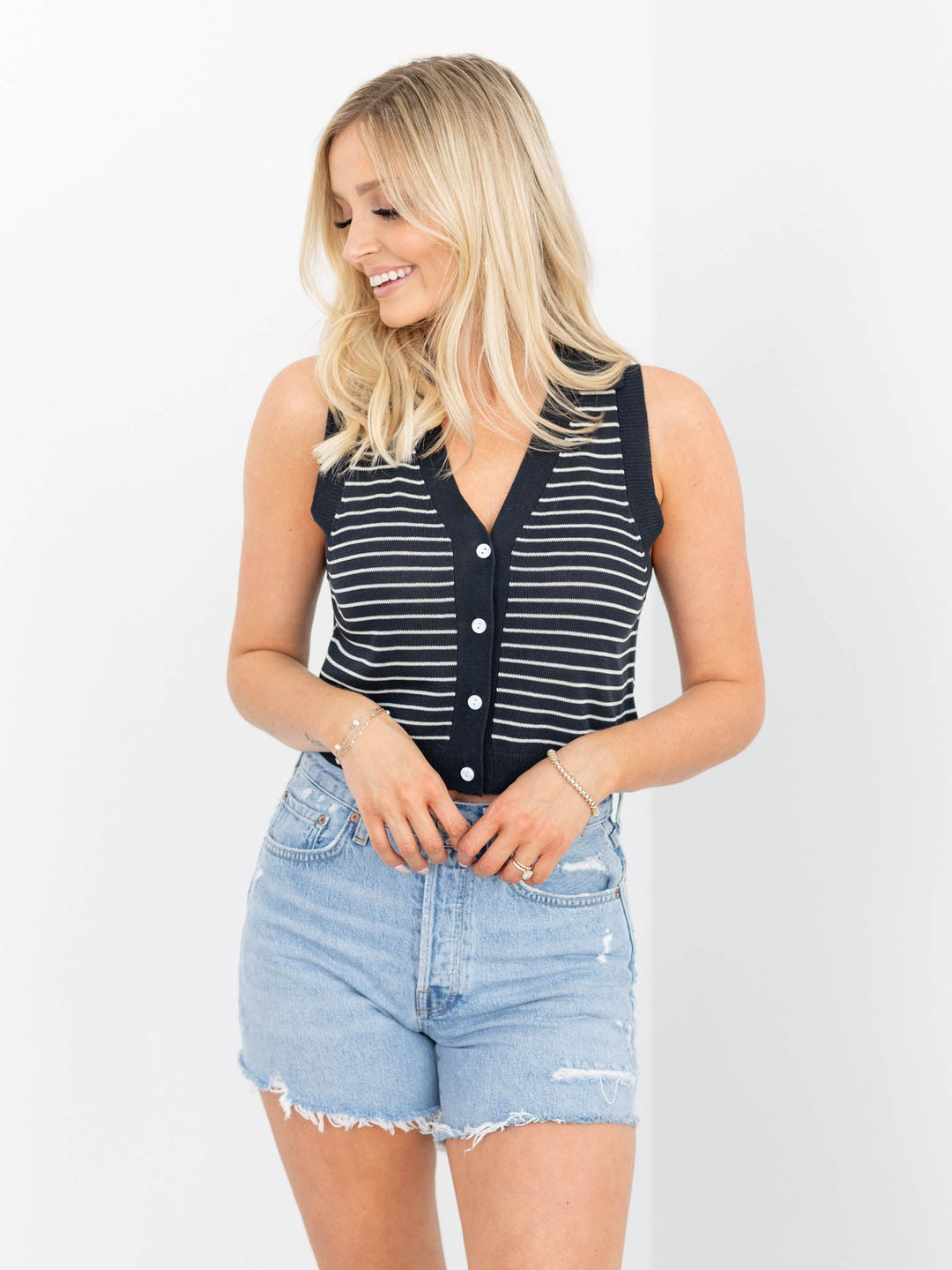 By Together Ciara Crop TopKnit tops