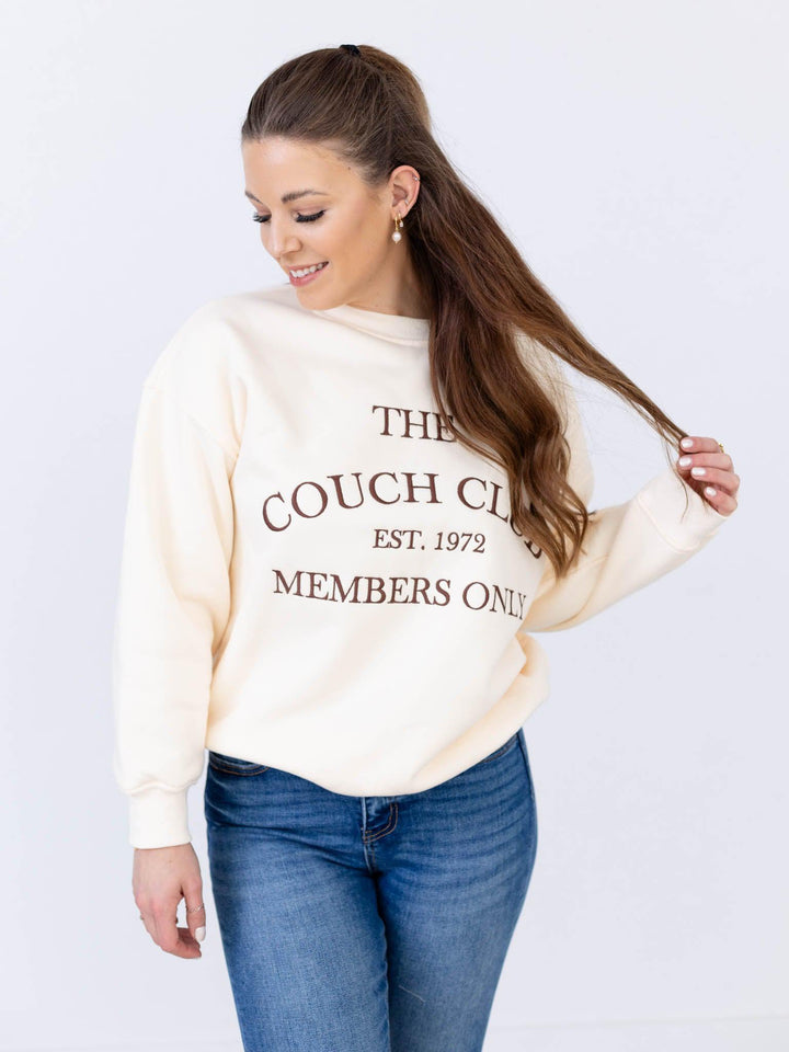 Gilli-Couch Club Members Only Pullover - Leela and Lavender
