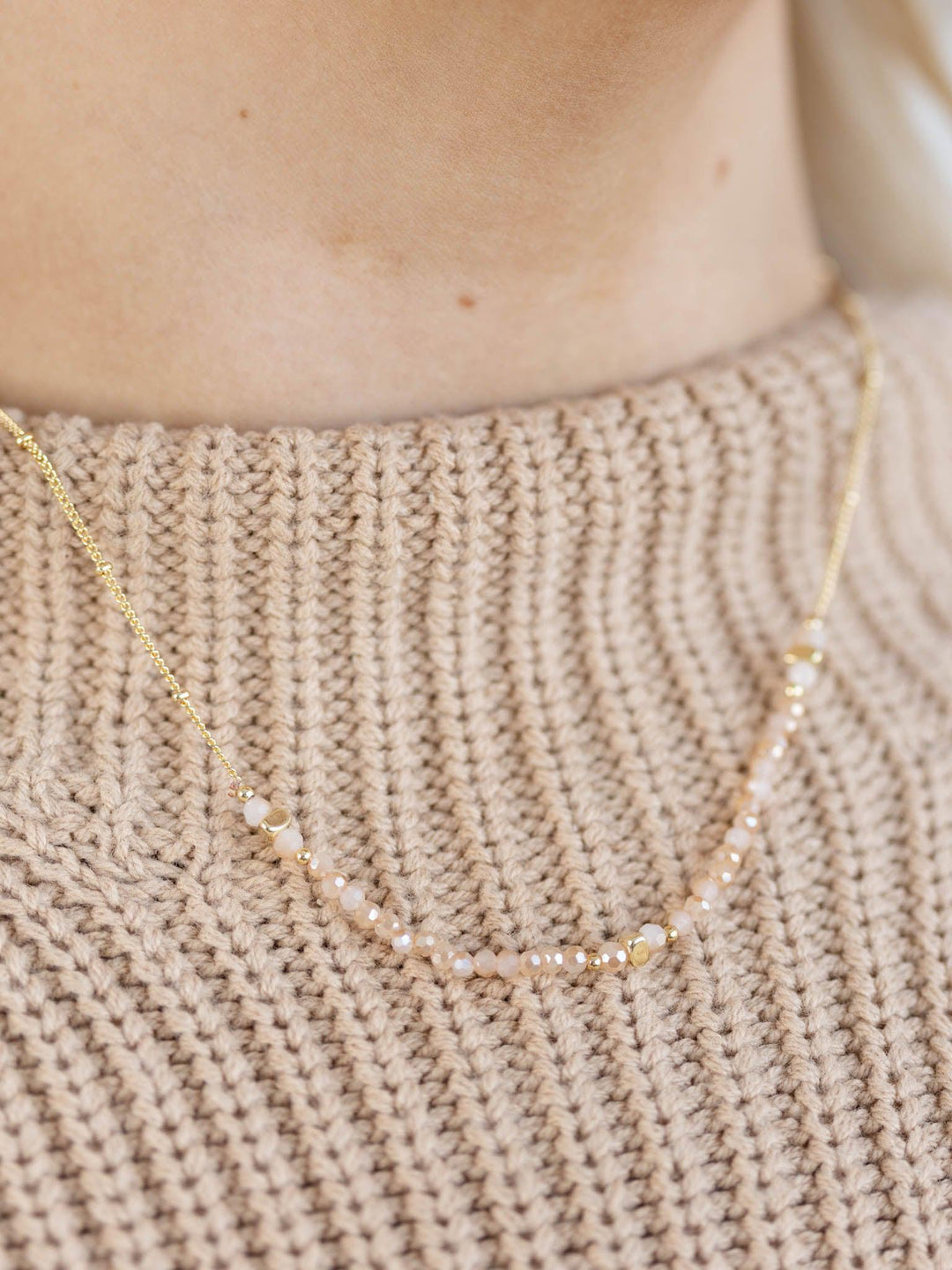 Dainty Beaded NecklaceNecklace