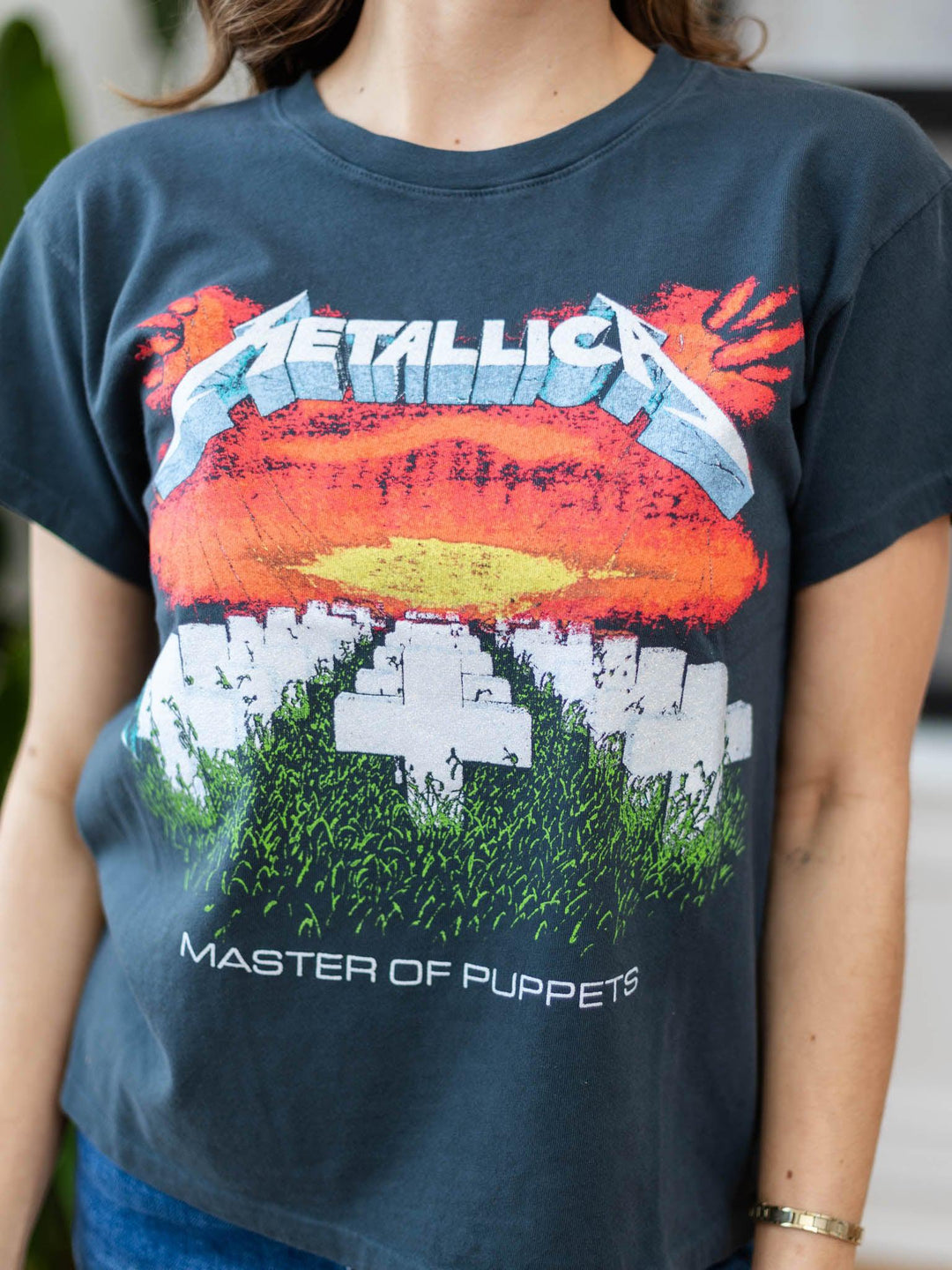 Daydreamer-Daydreamer Metallica Master Of Puppets Tee - Leela and Lavender