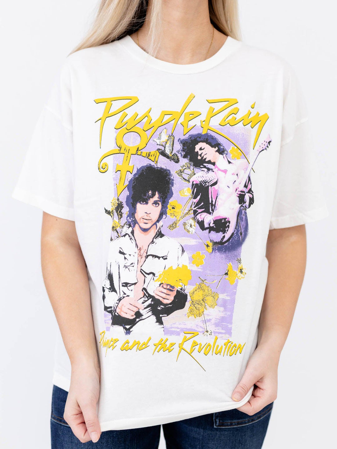 Daydreamer-Daydreamer Prince And The Revolution Purple Rain Tee - Leela and Lavender