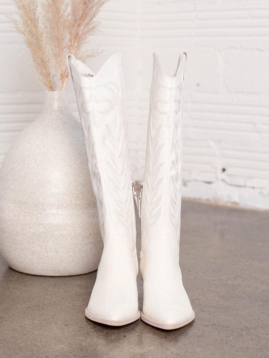 Dolce Vita Solei Nubuck Tall Western Boot Leela and Lavender