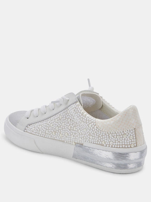 Dolce Vita-Dolce Vita Zina Sneaker - Vanilla Pearl - Leela and Lavender