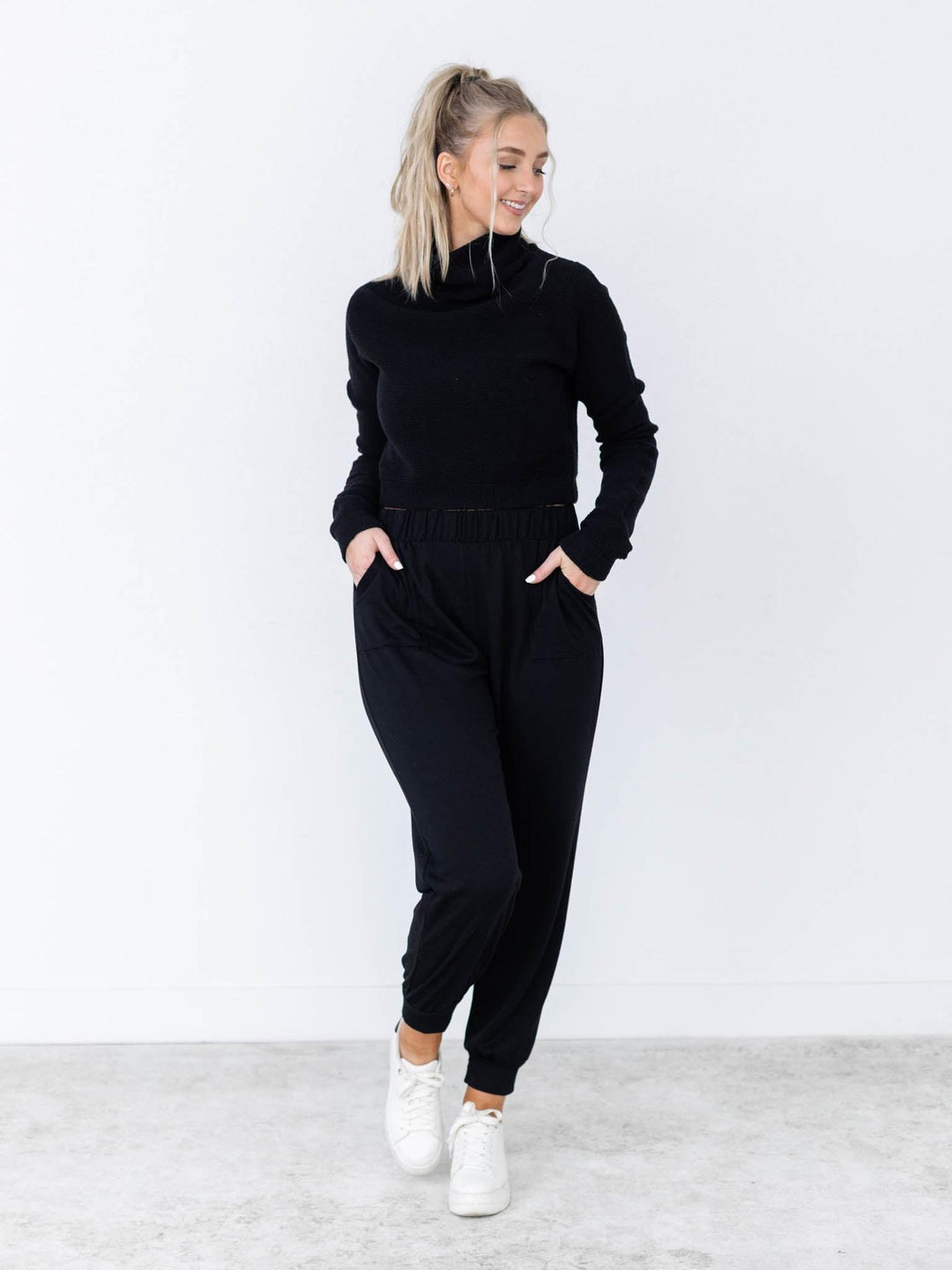 Free People Ottoman Mock Neck Pullover