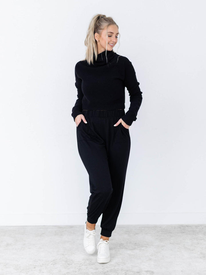 Free People Ottoman Mock Neck Pullover