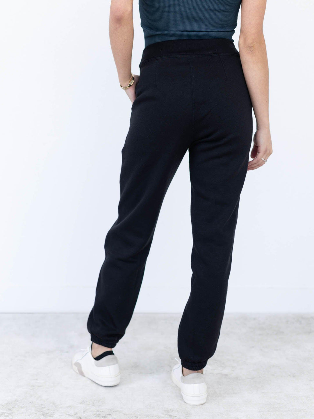 Rae Mode-French Terry Zip Waist Jogger - Leela and Lavender