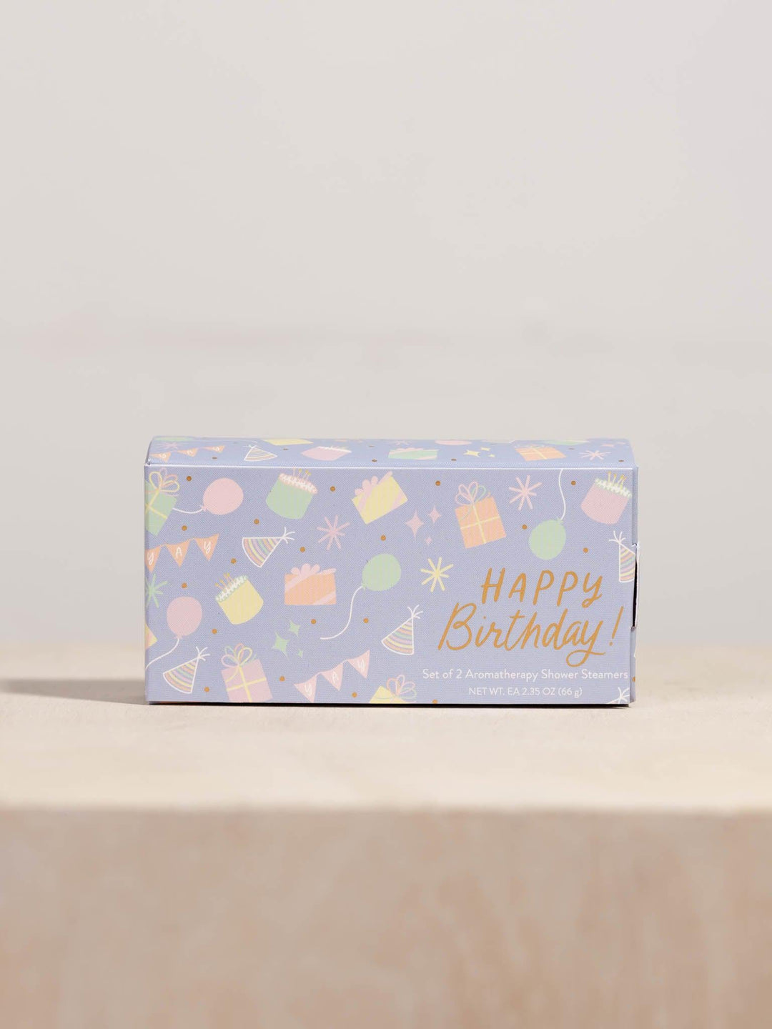 Nicole Brayden Gifts-Happy Birthday Shower Steamer Gift Set - Leela and Lavender