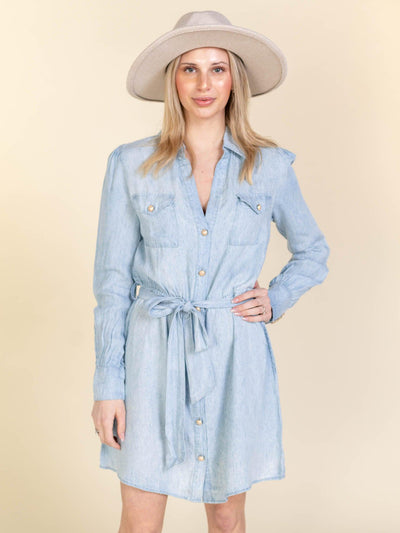 denim dress