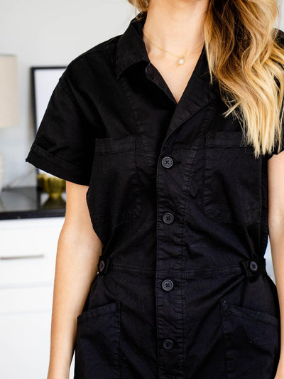 button down romper