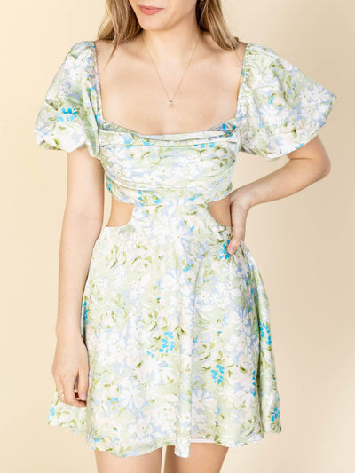 short sleeve mini dress