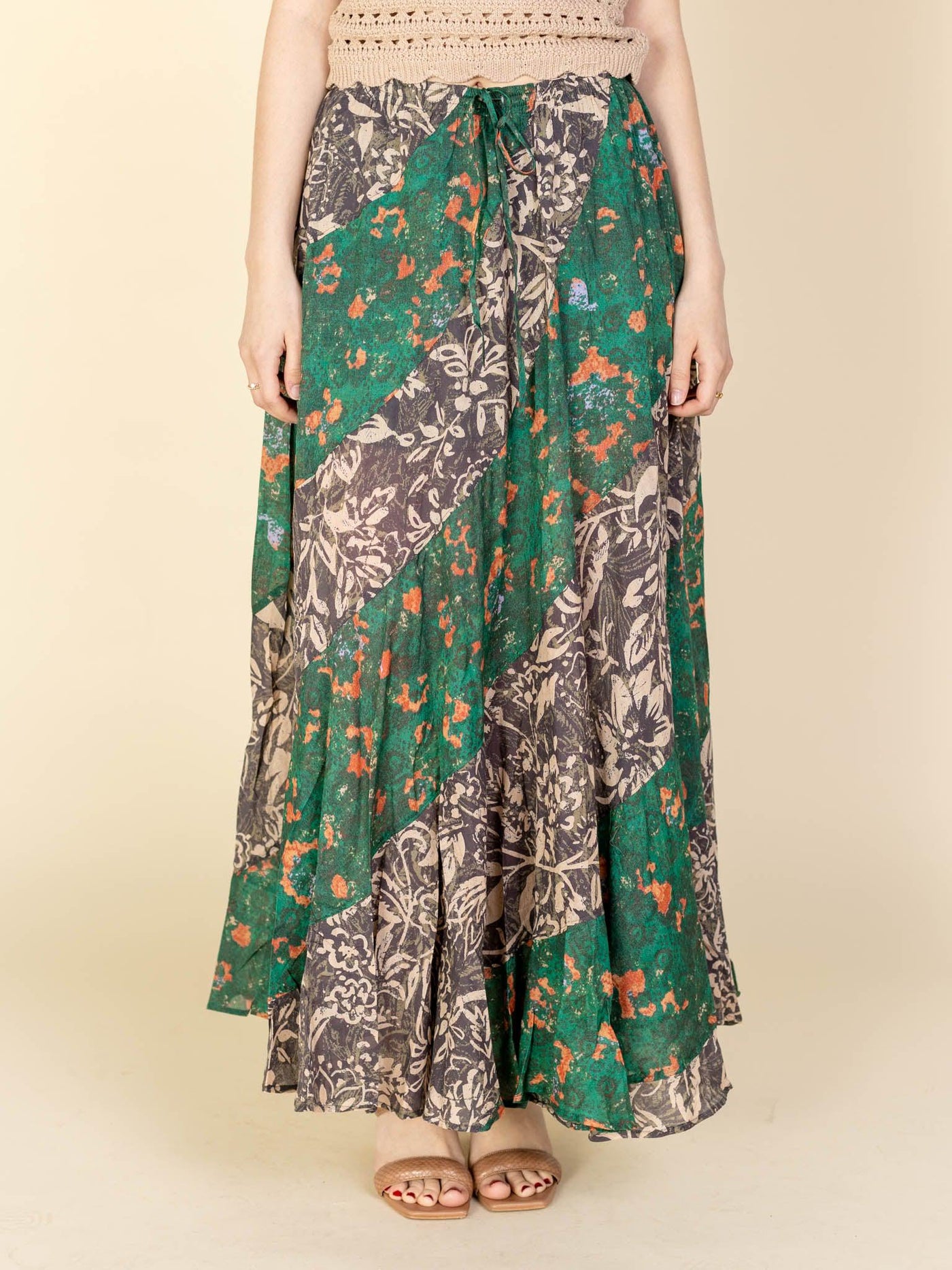 printed skirt