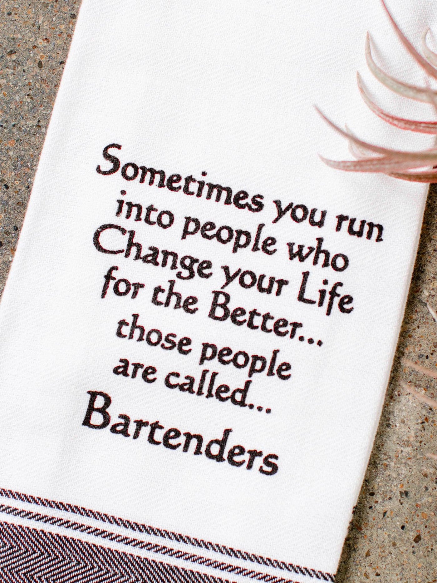 bartender dish towel