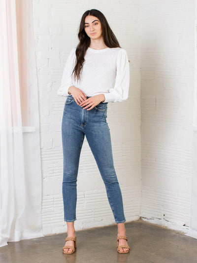 smocked cuff nation top