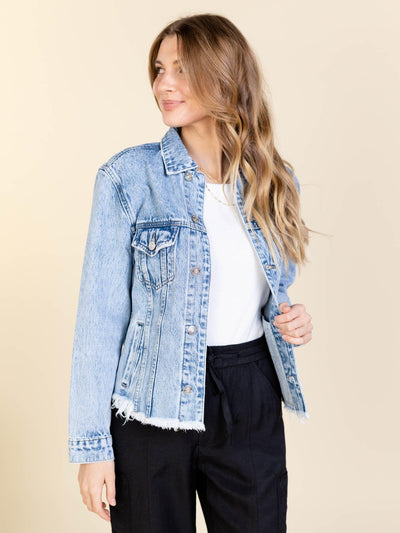 oversized denim jacket