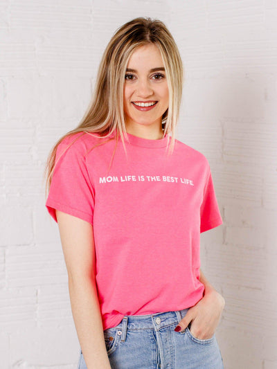 mom life graphic tee