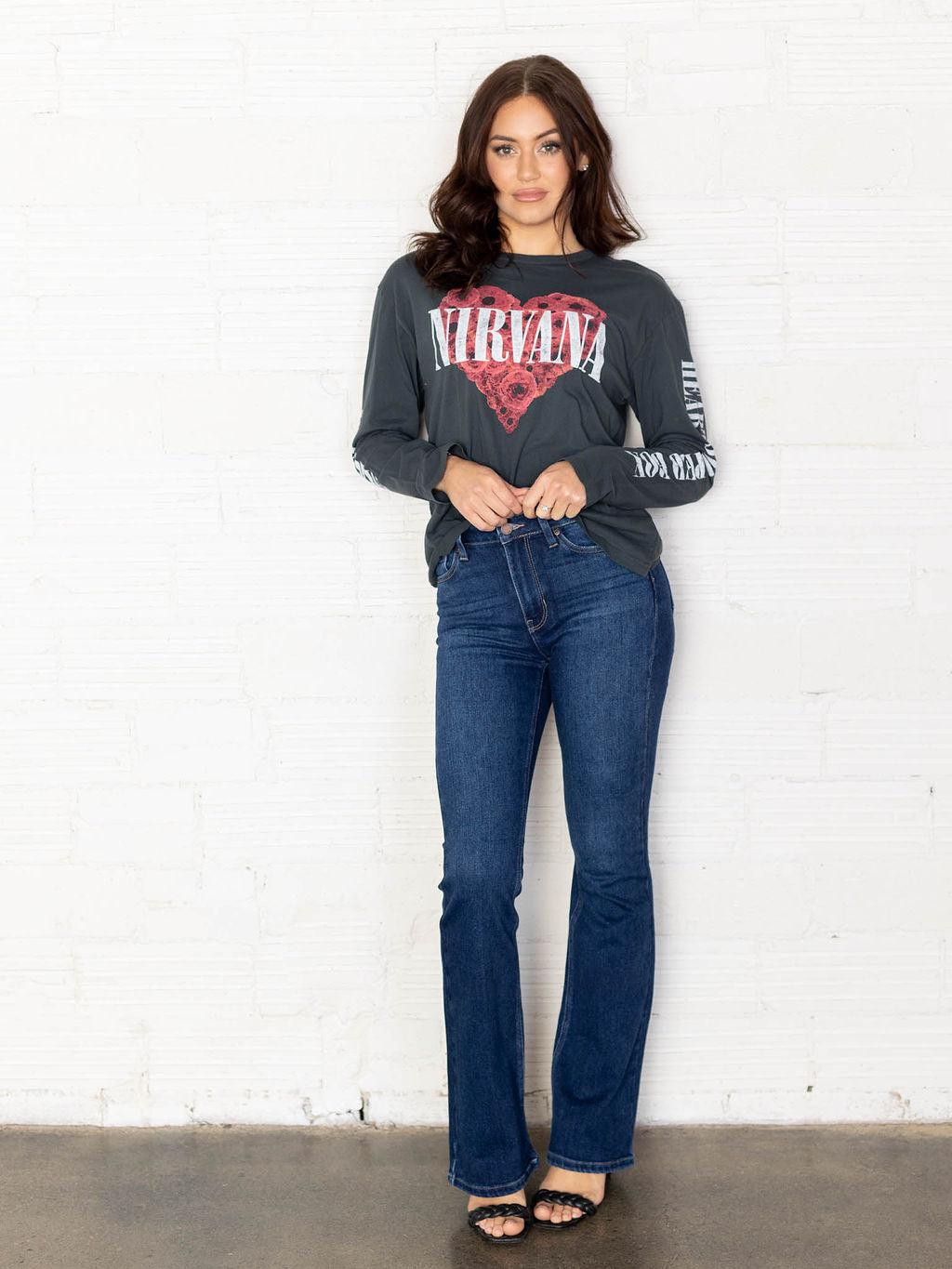 nirvana daydreamer long sleeve tee