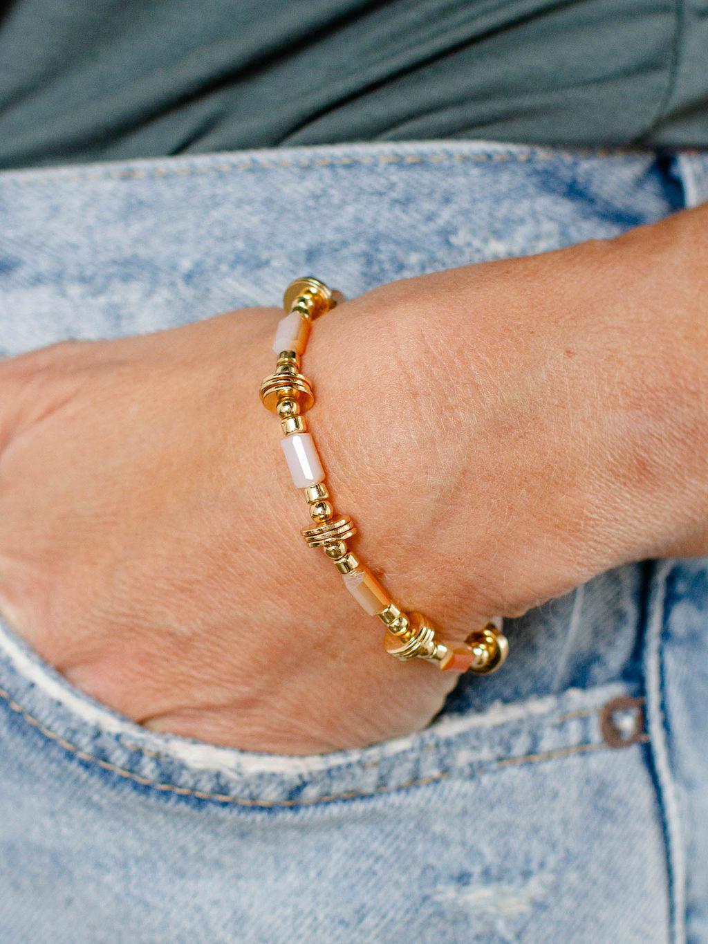 coral bracelet
