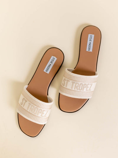 neutral sandal