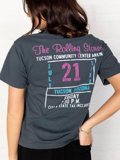 daydreamer rolling stones vintage inspired tour tee