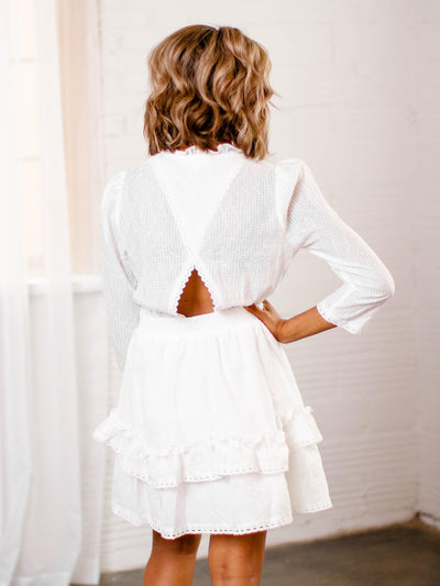 layered hem dress
