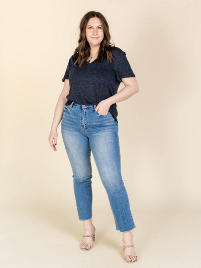mica straight denim