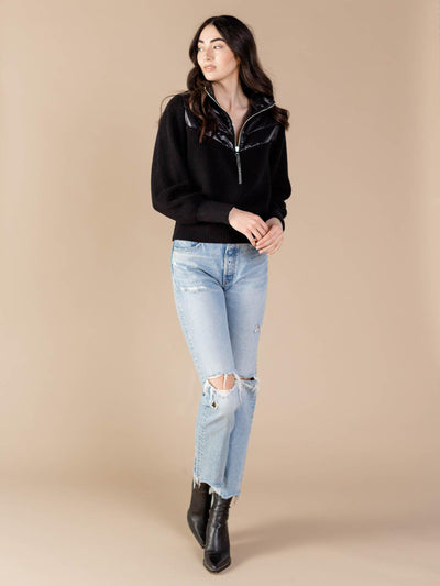 half zip sweater