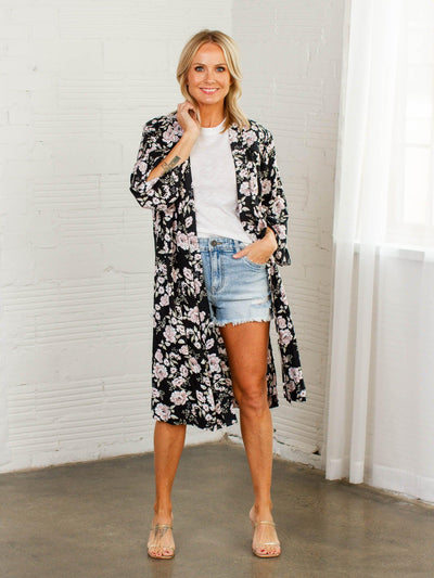 floral kimono