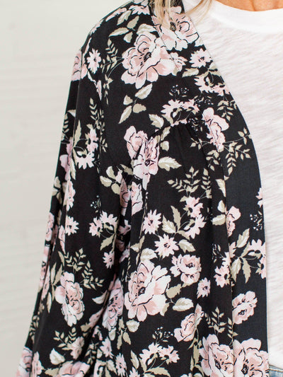 relaxed duster kimono