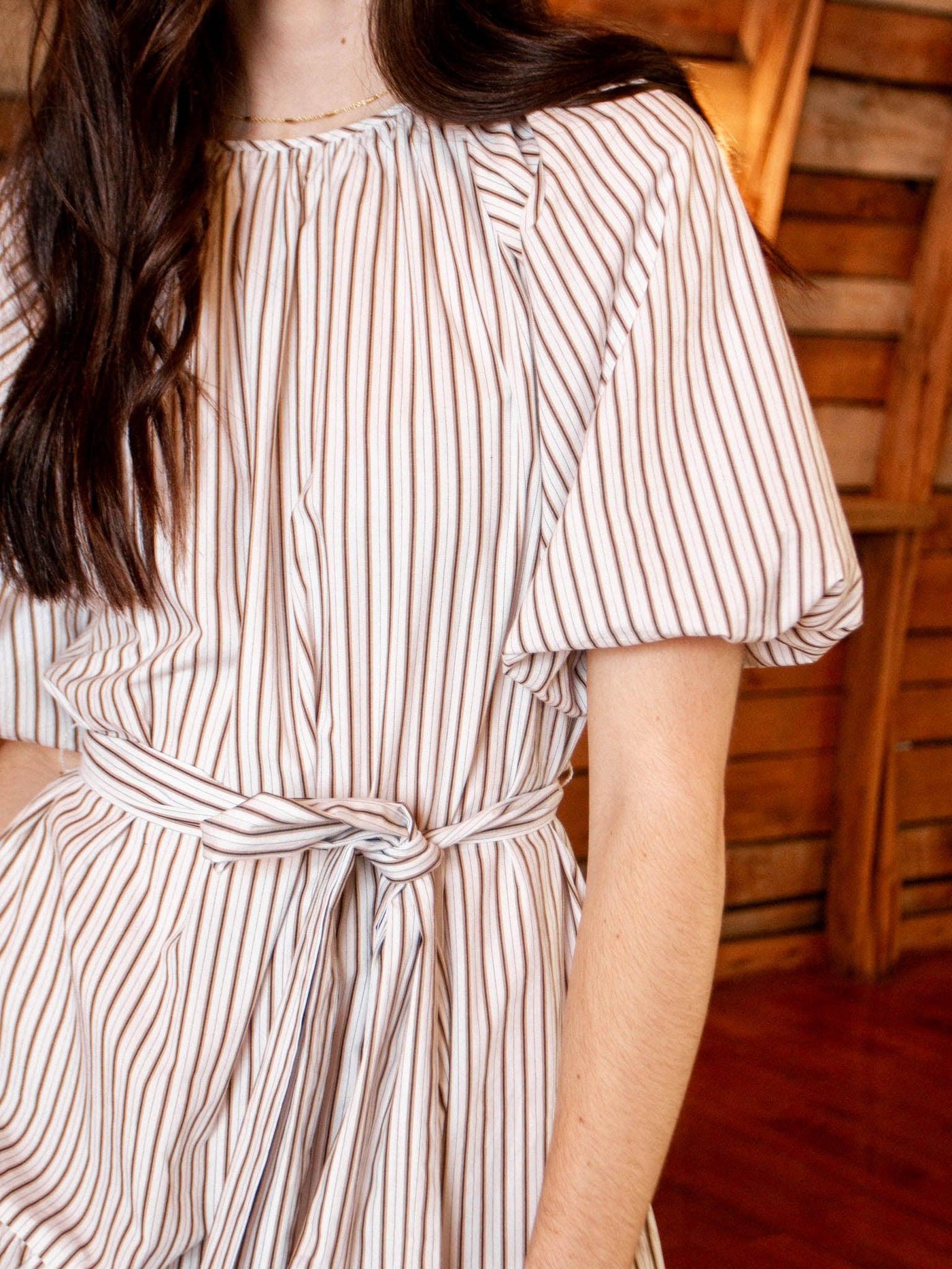 puff sleeve dress