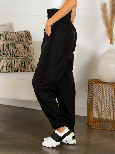 soft black jogger