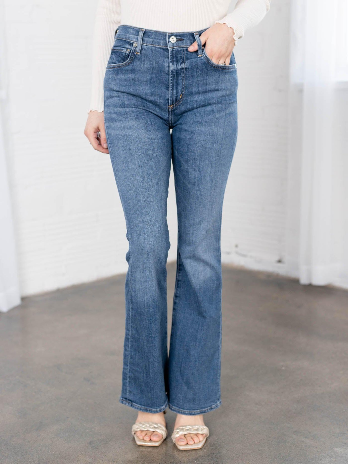 COH lilah bootcut flare super soft denim jean