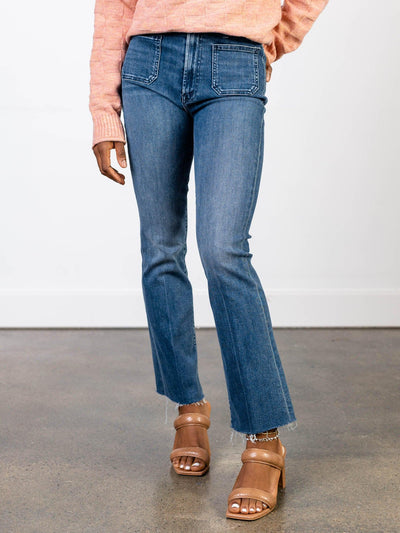 patch pocket denim
