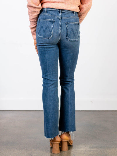patch pocket medium mother denim
