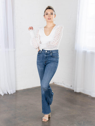 denise top white heartloom