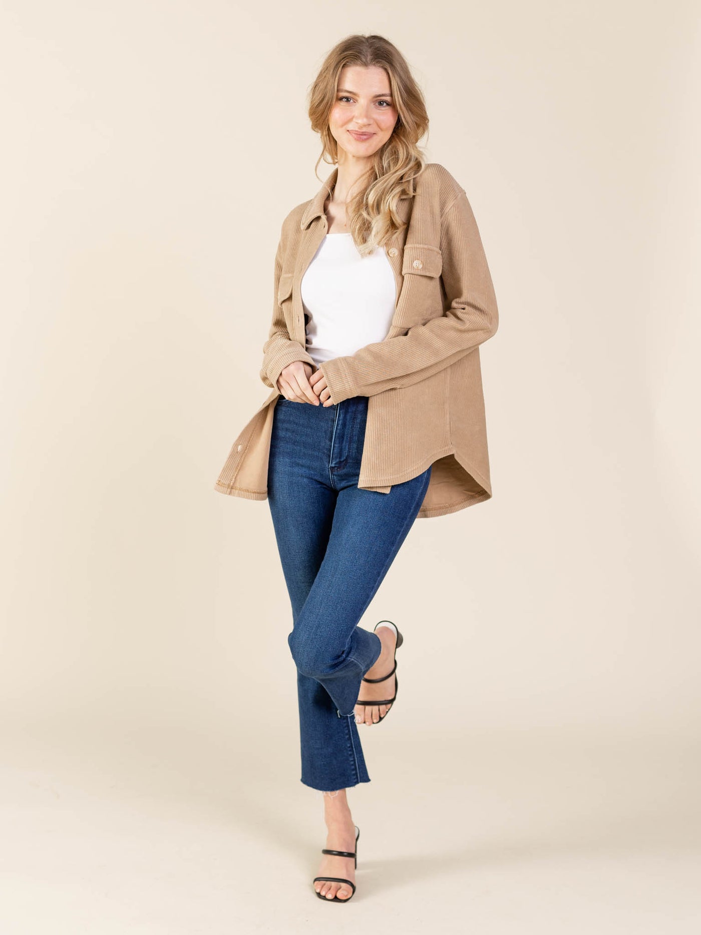 button front jacket