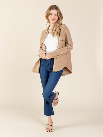 button front jacket