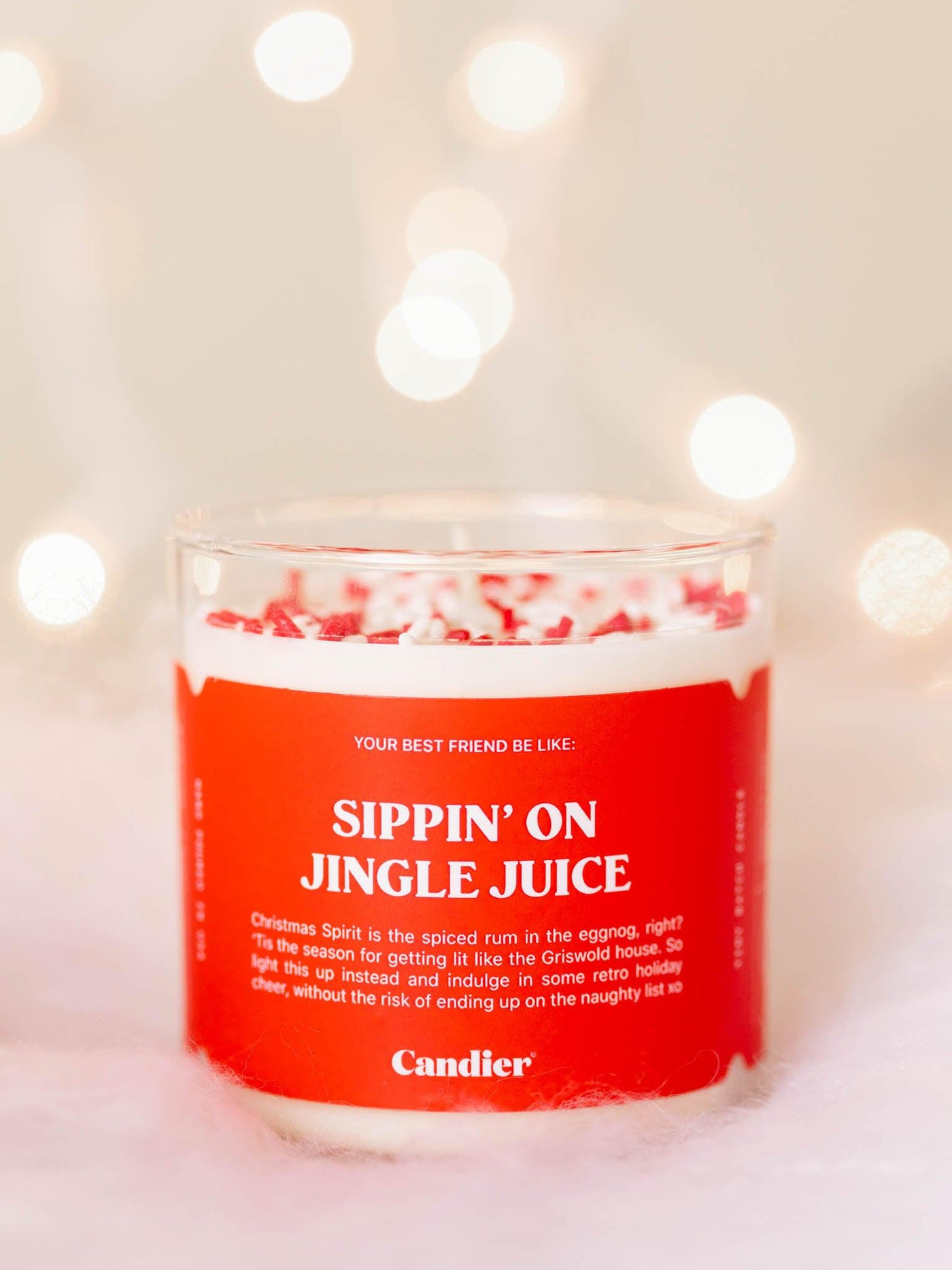 jingle juice candle