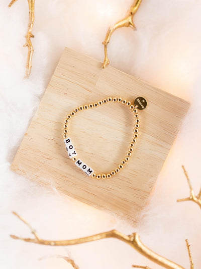 boy mom bracelet