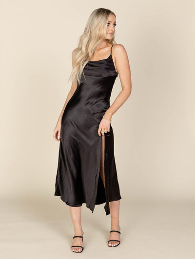 satin dress