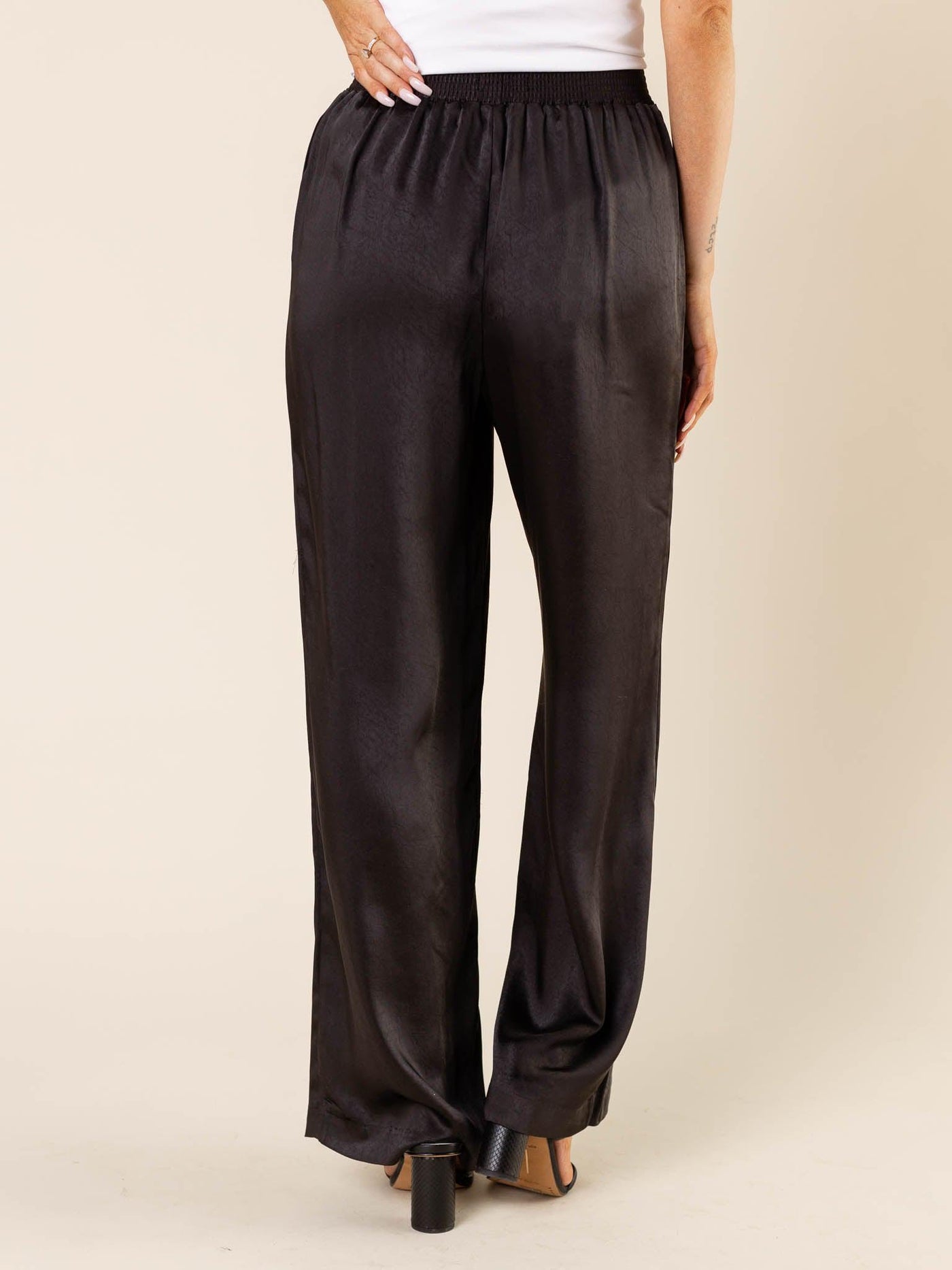 black pants