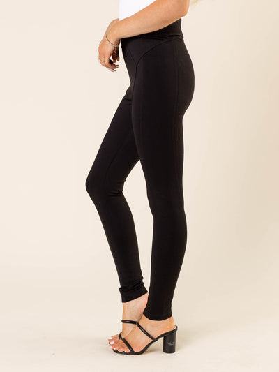 black leggings