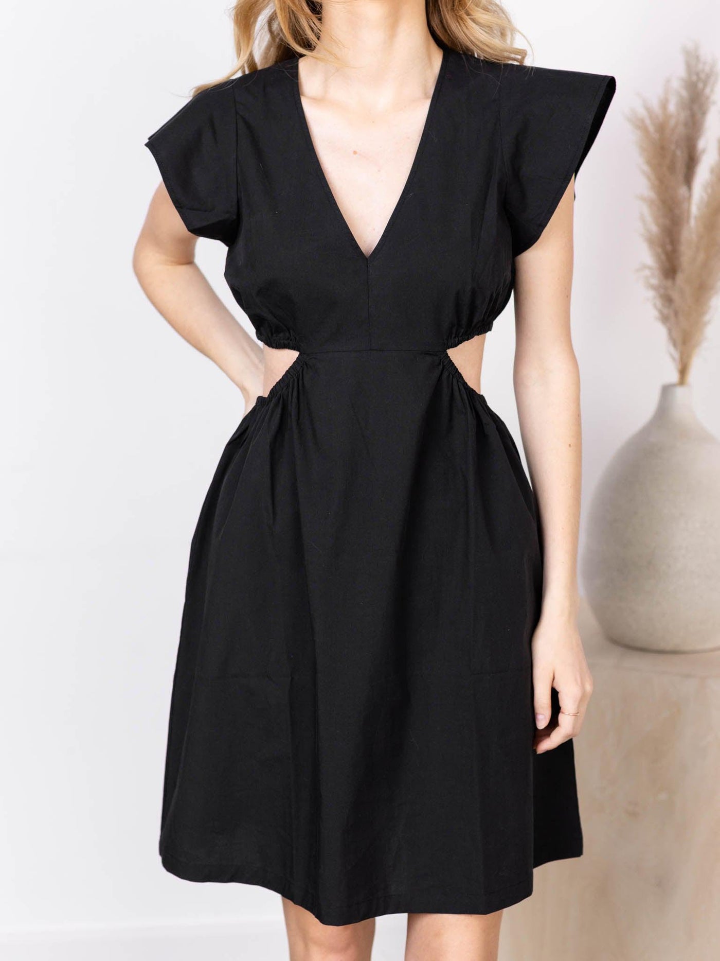 rails short sleeve mini dress
