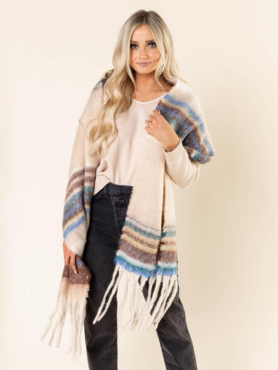 stripe scarf