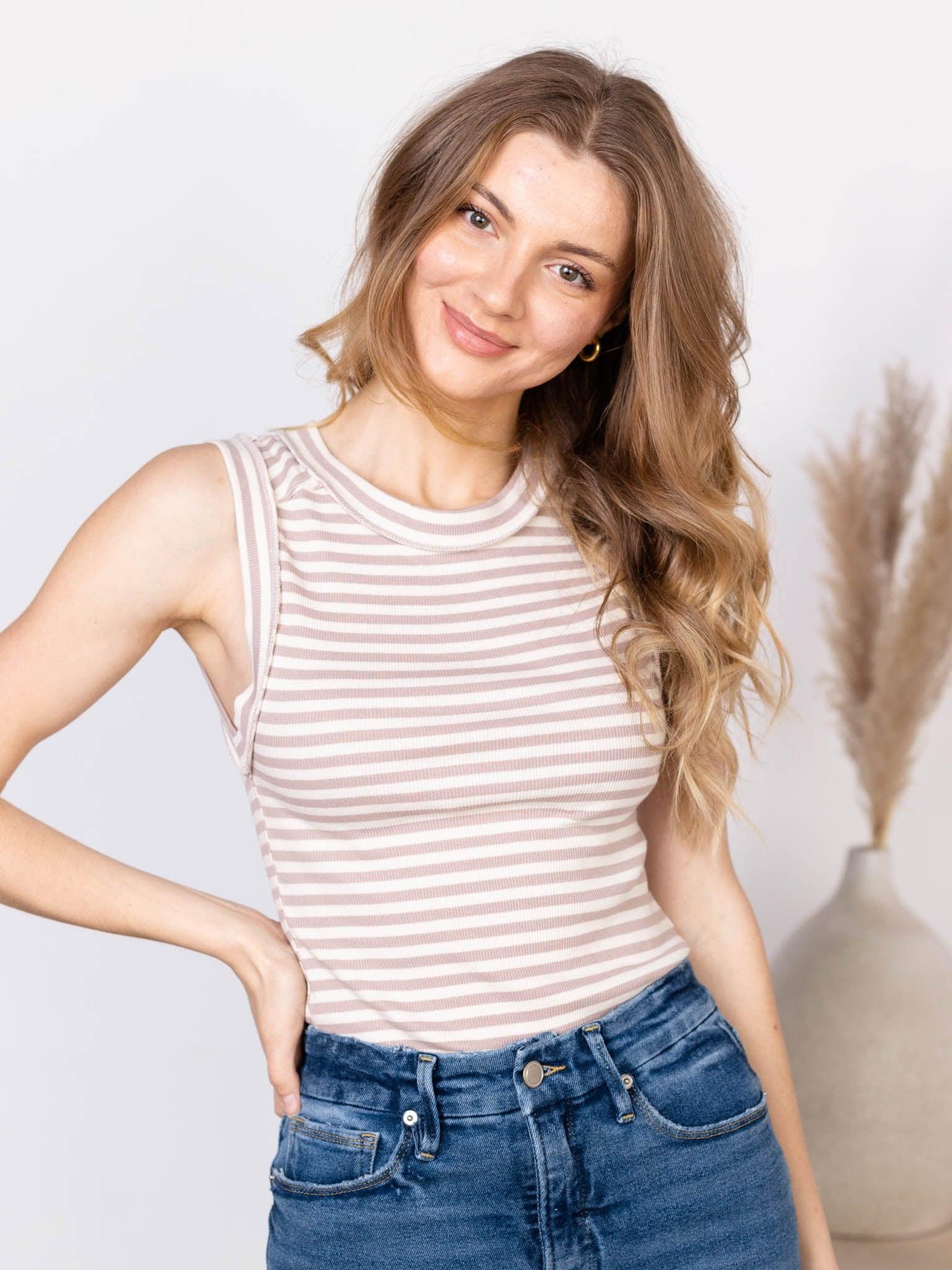 neutral stripe tank