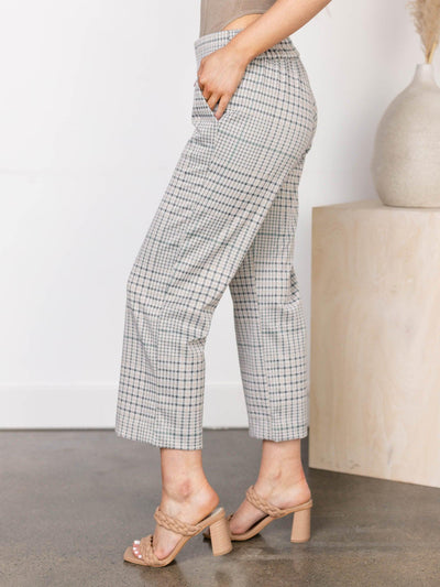 cropped wide leg pants