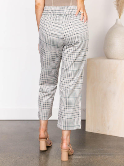 soft plaid pants
